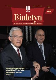 Wersja PDF - Biuletyn AGH