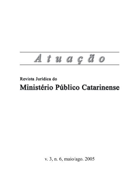 Versão em PDF - Ministério Público de Santa Catarina