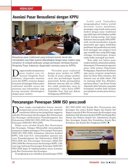 Edisi 36 Tahun 2012 - KPPU