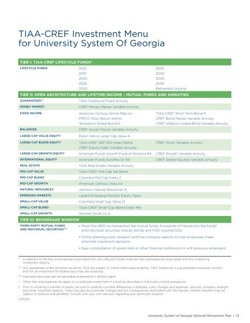 The University System of Georgia ORP Transition Guide