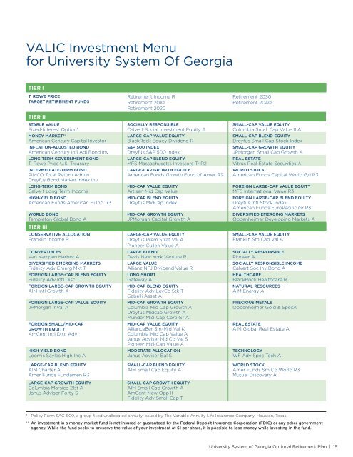 The University System of Georgia ORP Transition Guide