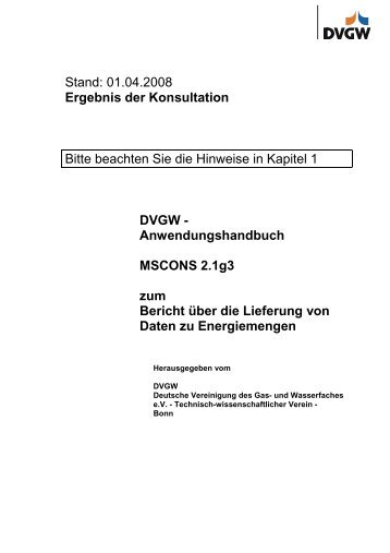 Anwendungshandbuch MSCONS 2.1g3 - Edi-energy.de