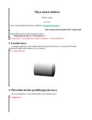 Öljyn määrä säiliössä - Matematiikkalehti Solmu - Helsinki.fi