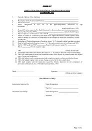 Application Form for Electric Contractor License Category 