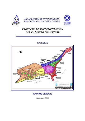 PROYECTO DE IMPLEMENTACIÃN DEL CATASTRO COMERCIAL