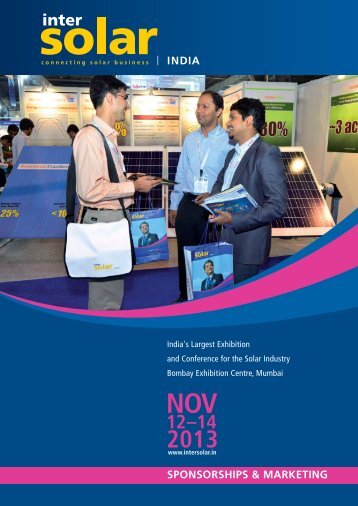 Download Sponsorships & Marketing - Intersolar India