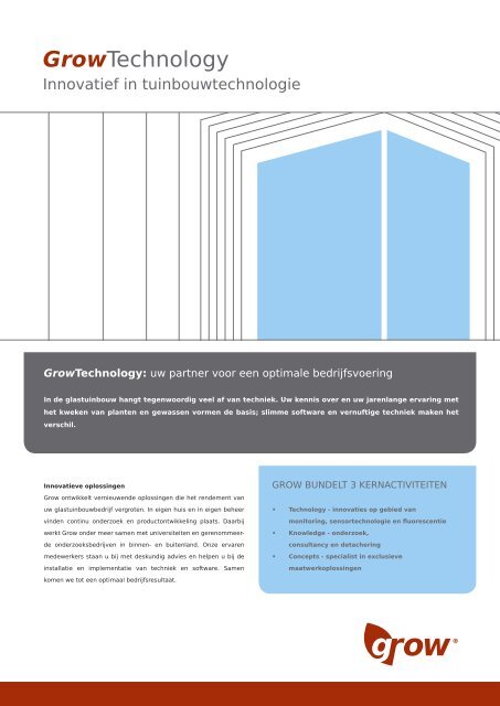 GrowTechnology - Staps Communicatie