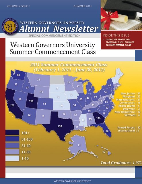 Alumni Newsletter - WGU Alumni Community - Western Governors ...