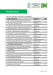 Workshops - IKV-Kolloquium