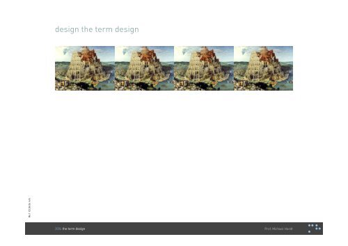 design definition - Michael B. Hardt | Designer