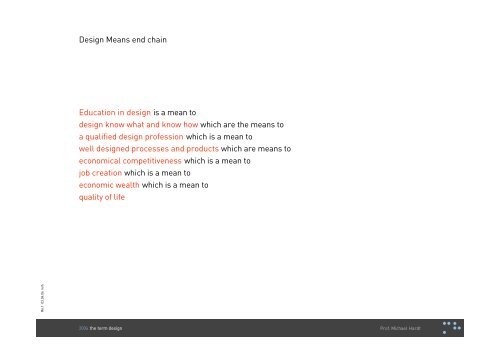 design definition - Michael B. Hardt | Designer