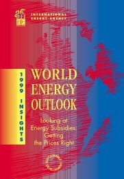 World Energy Outlook 1999