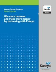 KPP guide (PDF) - Kaseya