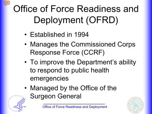 12 hrs Tier 1 5 Rapid Deployment Force (RDF) 105 Officers 12 hrs ...