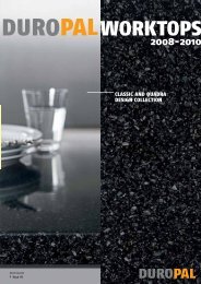 Duropal Worktop Brochure.pdf - Regency Kitchen Design