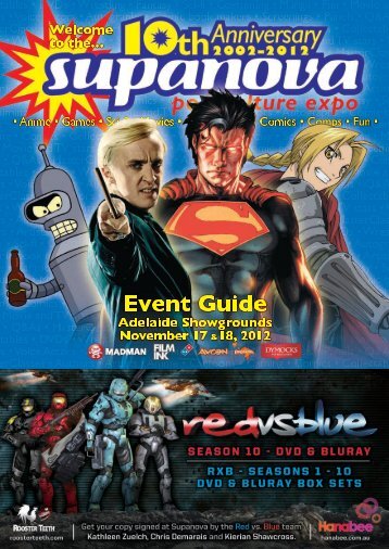 Adelaide – Event Guide - Supanova Pop Culture Expo