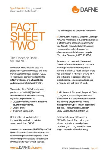 FACT SHEET TWO - Dafne - UK.COM