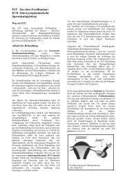 IVF (In-vitro-Fertilisation) ICSI (Intrazytoplasmatische - Wunschkind eV