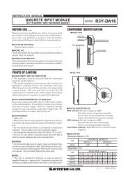 Instruction Manual - M-System