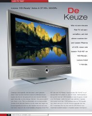 LCD-TV Test -> Loewe 'HD-Ready' Xelos A 37 HD+ 100/DR+