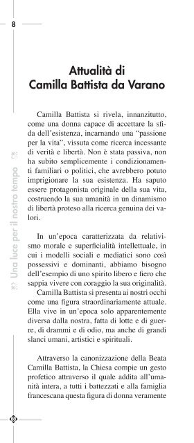 Lettera Ministro Generale Ofm.pdf - Sorelle Povere di Santa Chiara