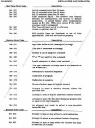 WJ-8615 (all versions) error code lists - Watkins-Johnson - Terryo.org