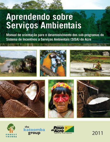 Aprendendo sobre ServiÃ§os Ambientais - Forest Trends