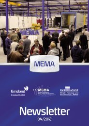 MEMA-Newsletter 4/2012 - Landkreis Emsland