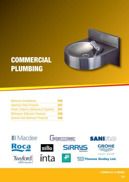 COMMERCIAL PLUMBING - City Plumbing Supplies