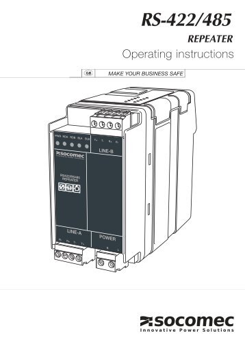 RS422 / RS485 Repeater - IPD ...The