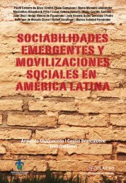 Sociabilidades emergentes y movilizaciones sociales en ... - Clacso