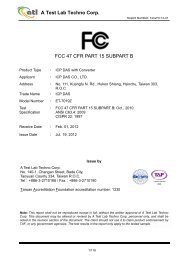 ENVIRONMENTAL TEST REPORT - ICP DAS