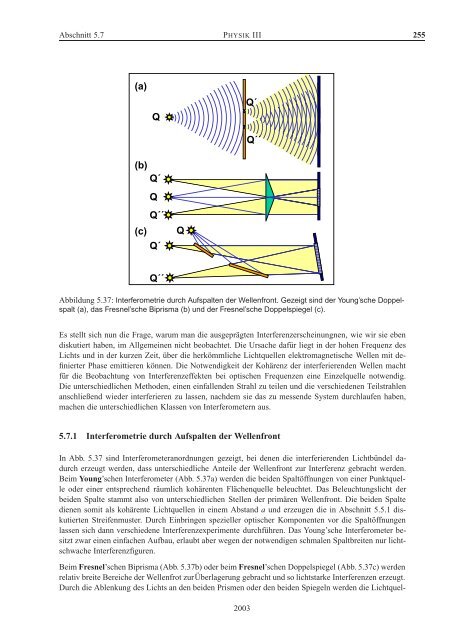 Beugung und Interferenz - Walther MeiÃƒÂŸner Institut