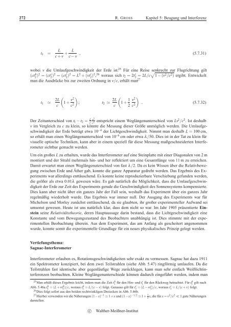 Beugung und Interferenz - Walther MeiÃƒÂŸner Institut