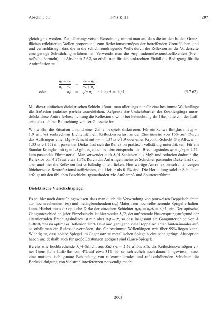 Beugung und Interferenz - Walther MeiÃƒÂŸner Institut