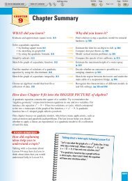 Alg 1 Ch 9 Chapter Review pg 562