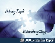 Benefactors 2010 - UPMC.com