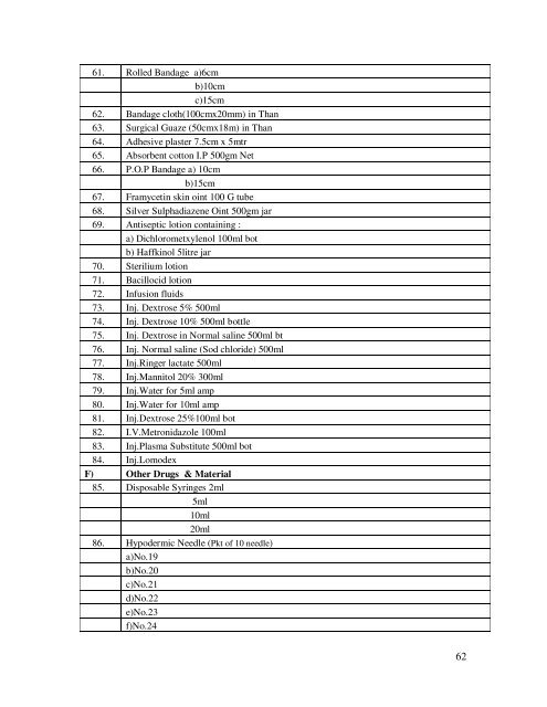 Modifications in the updated Sub Divisional Hospital (SDH) 31 ... - IIMB