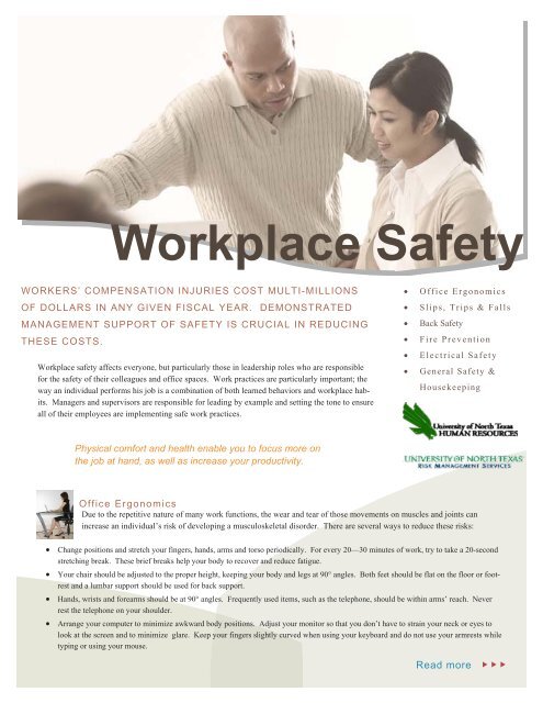 Workplace Safety