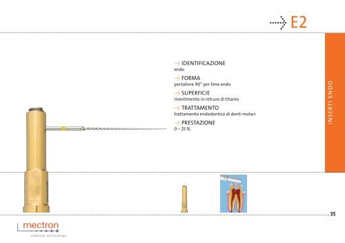 Ã MECTRON INSERTI PER ULTRASUONI