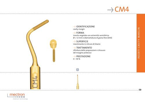 Ã MECTRON INSERTI PER ULTRASUONI