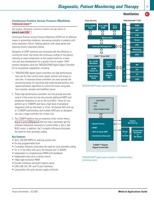 Medical Applications Guide (Rev. B - Mouser Electronics