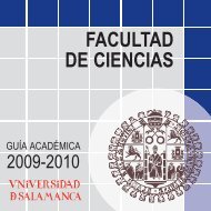 FACULTAD DE CIENCIAS GUÃA ACADÃMICA 2009-2010 Page 2 ...