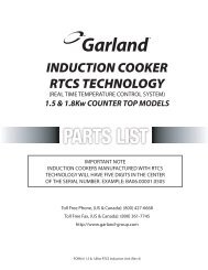 INDUCTION COOKER RTCS TECHNOLOGY