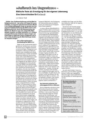 Aufbruch ins Ungewisse - RPI der EKHN