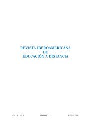 revista iberoamericana de educación a distancia - Universidad ...