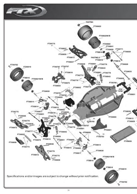 FTX Edge Manual - Arrow Models