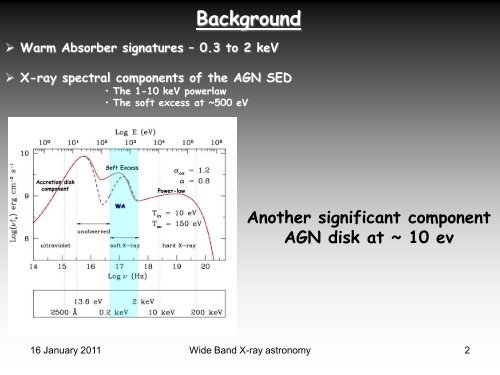 AGN disk emission through X-ray and UV absorbers - iucaa