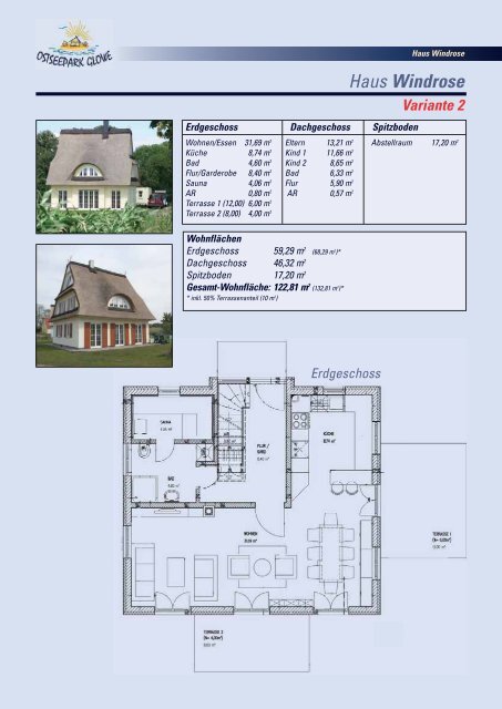 Haus Classic Reet - Max-Urlaub - FerienhÃ¤user an der Ostsee