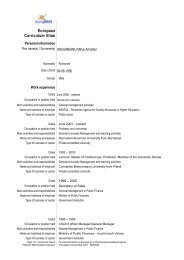 Prof. Ungureanu Mihai Aristotel, Ph.D. – “Romanian ... - ARACIS